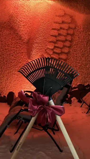 Rakes provided to design and create together.