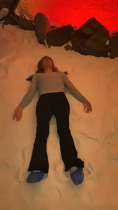 Twins create their Hood River Salt Angels.